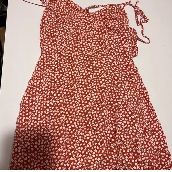 red floral pacsun dress red floral pacsun dress